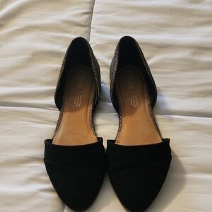 TOMS Black Women's Flats